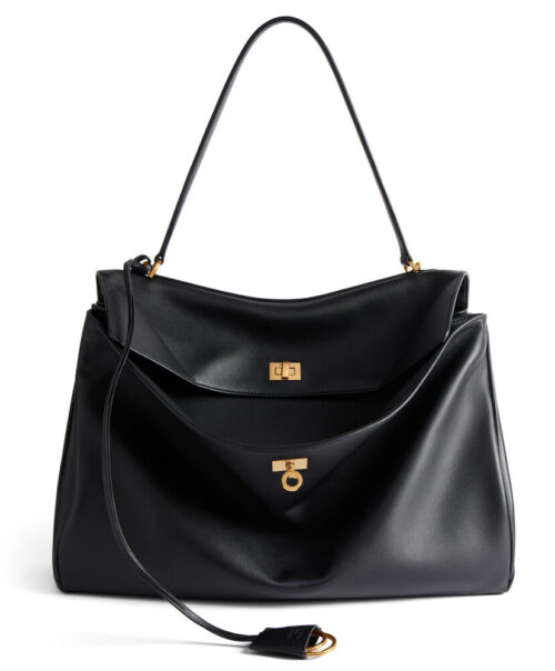 Balenciaga Rodeo Large Handbag Black